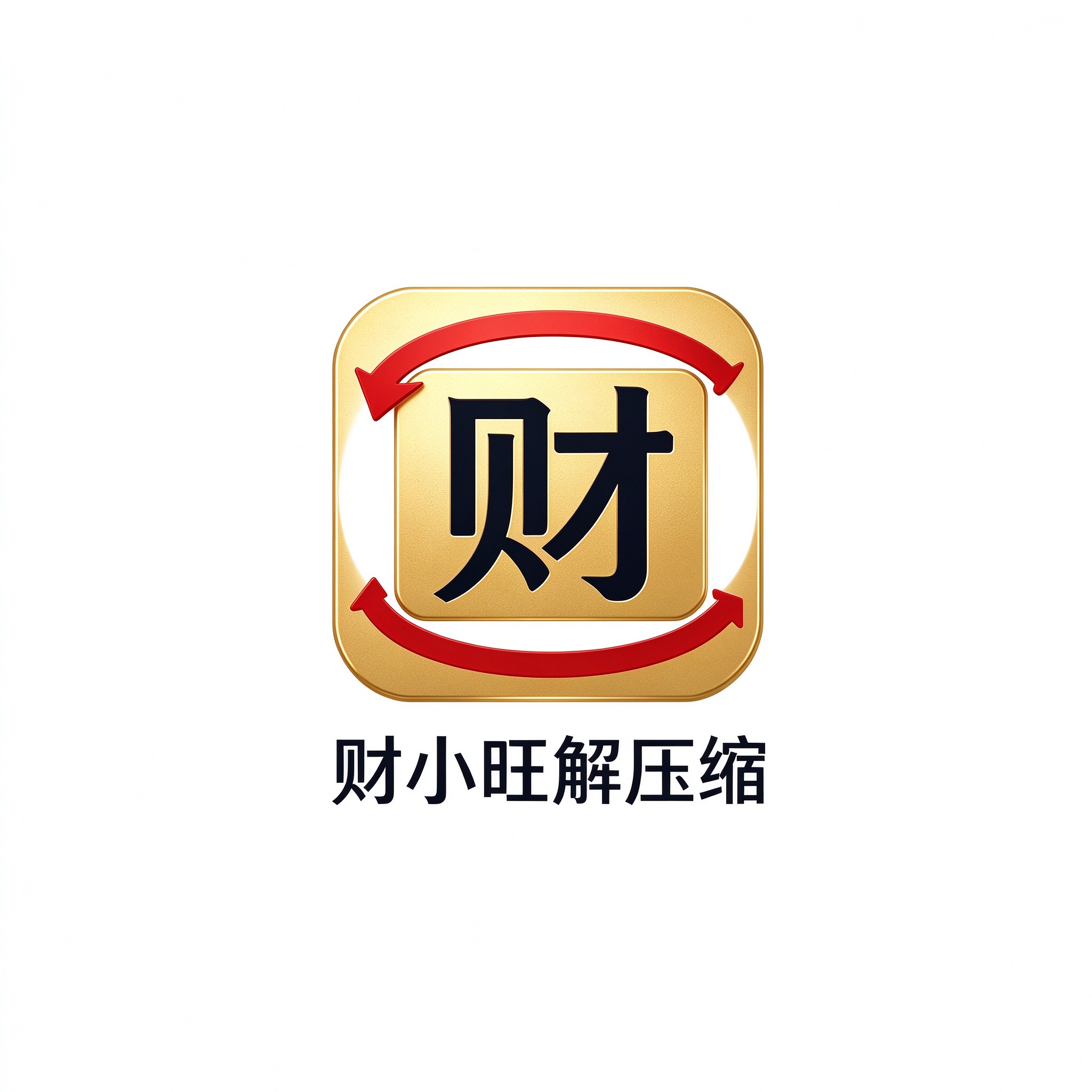 财小旺解压缩 Logo